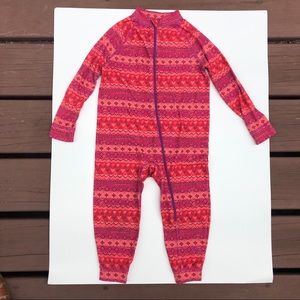REI Mid Weight Unionsuit 2T